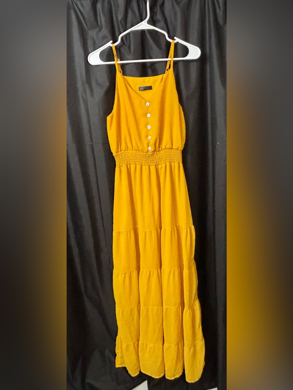 Sunshine Tiered Maxi Dress with Smocked Waist